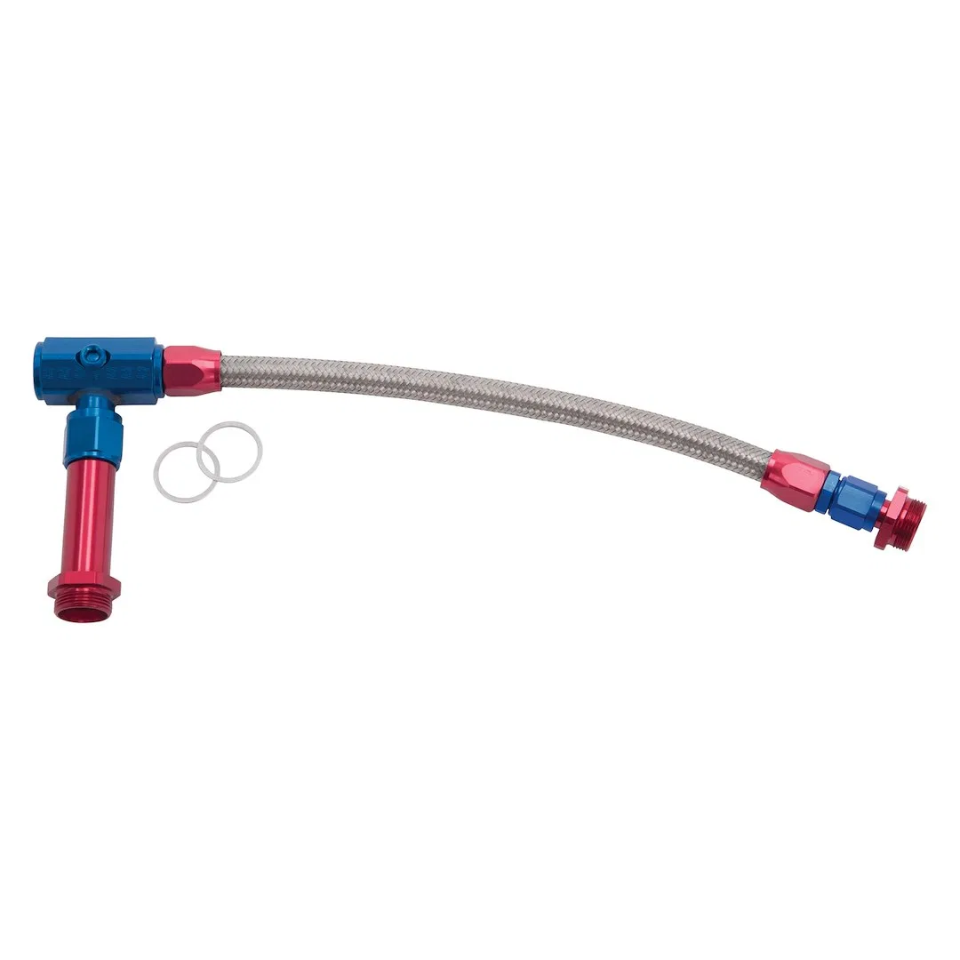 641090 – RUSSELL/EDEL Carburetor Fuel Line, For Use With Holley 4150 Series Carburetor For Use With Dual Feed For Sin...
